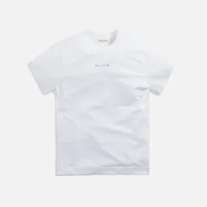 1017 ALYX 9SM Melt Circle Logo Tee - White