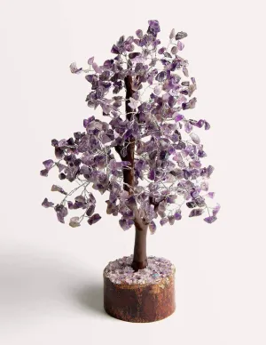 Amethyst Gemstone Crystal Tree