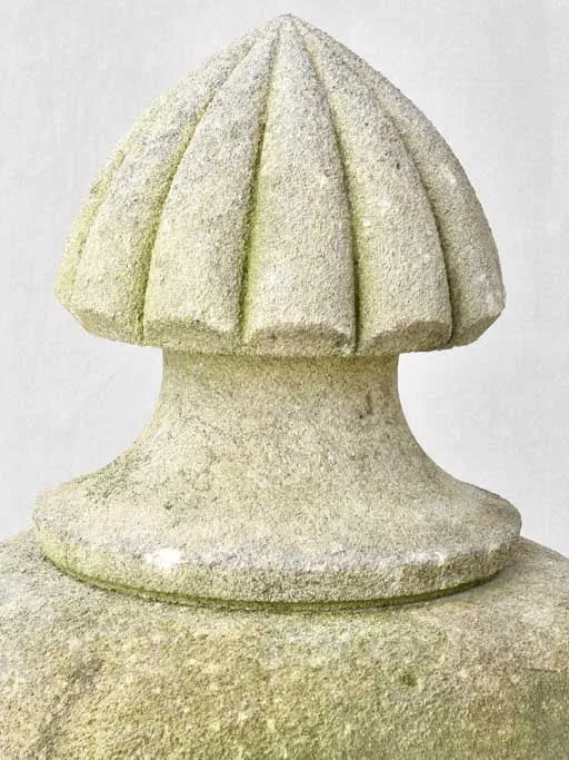 Antique French stone finial 20½"