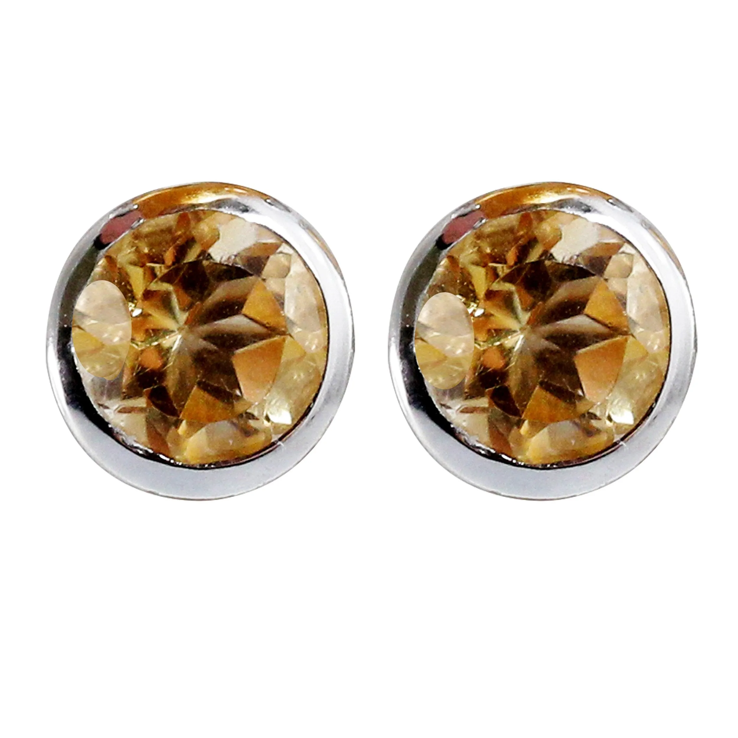 Aura Citrine Earrings