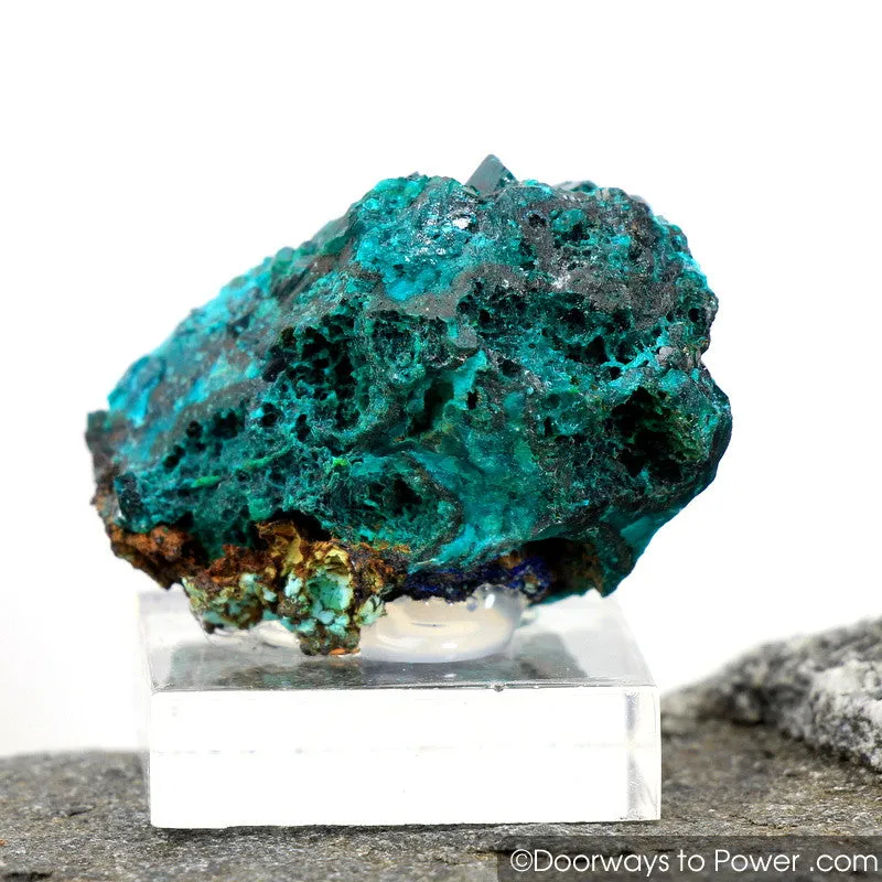 Beautiful Dioptase Mineral Specimen Kazakhstan A    