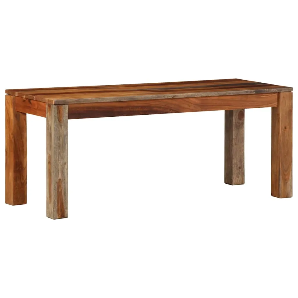 Bench 110 cm Solid Wood Acacia