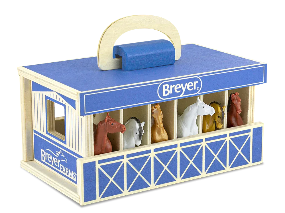 Breyer Stablemates Farm Wooden Carry Case - TBS59217