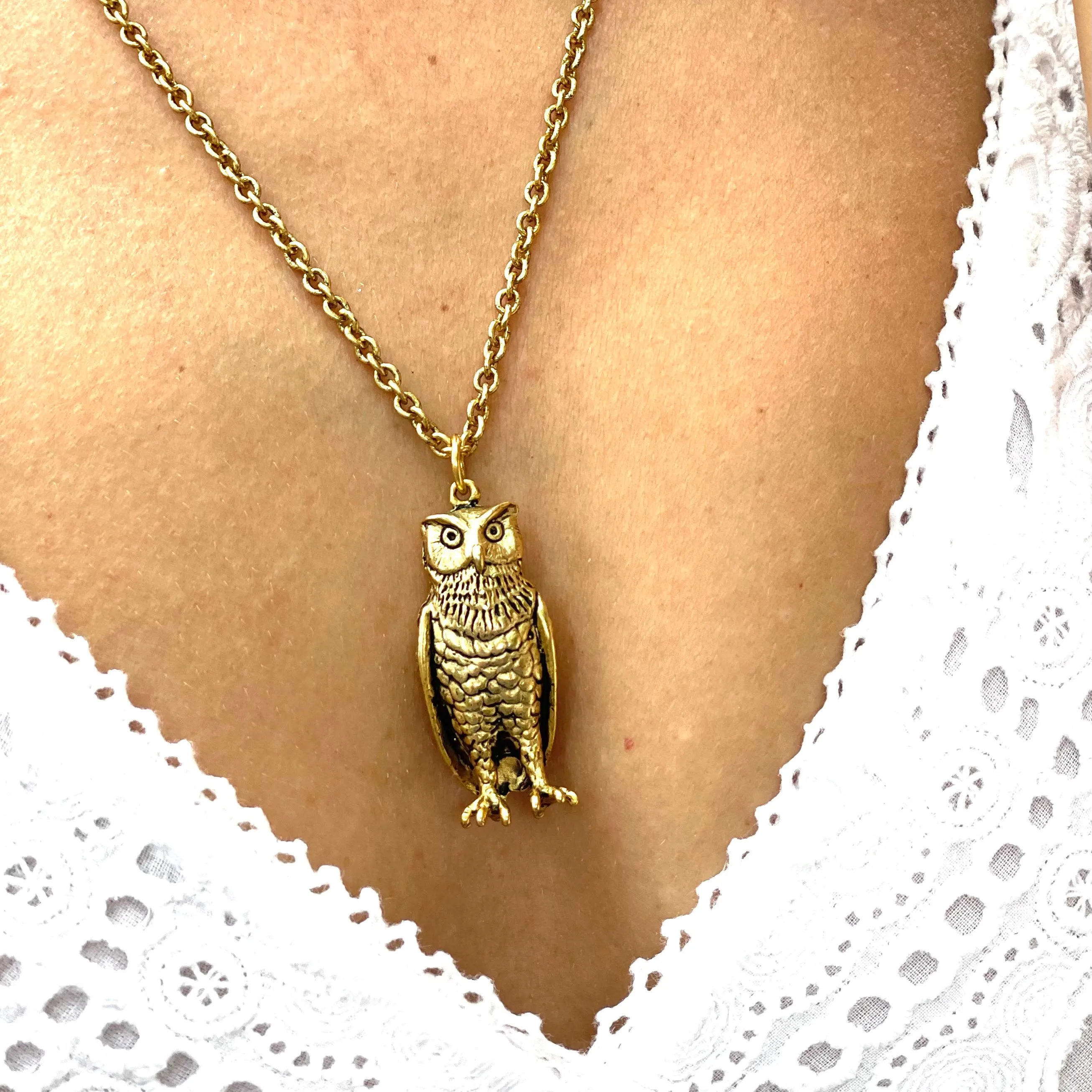 Bubo the Owl Necklace