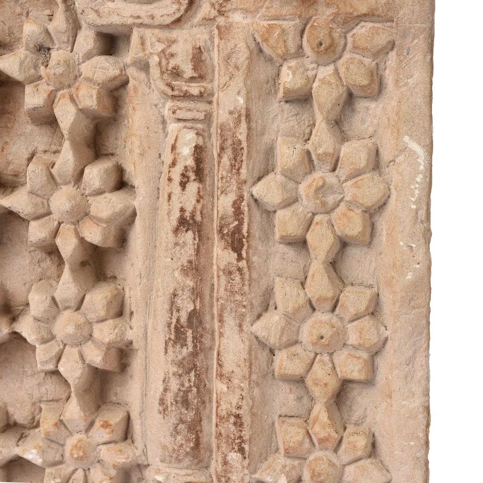 Carved Stone Jali Panel From Jaisalmer - 19th Century