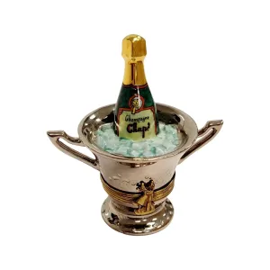 Chaps Silver Champagne Bucket on Ice