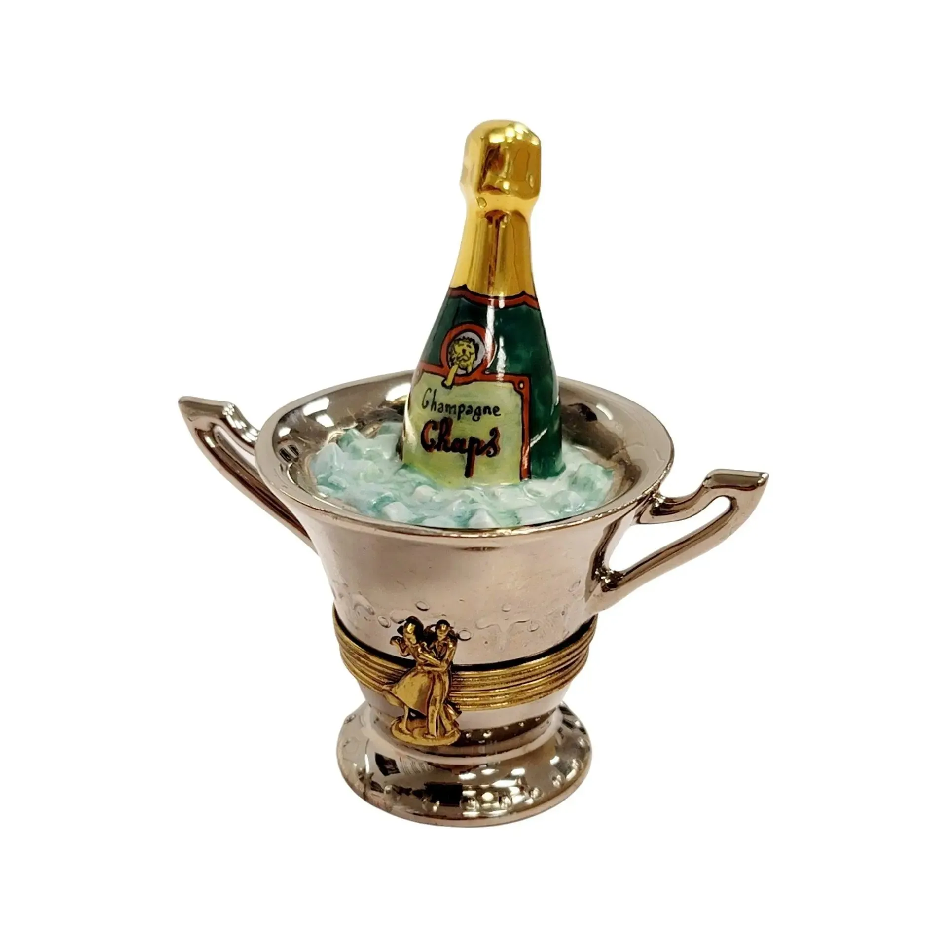 Chaps Silver Champagne Bucket on Ice