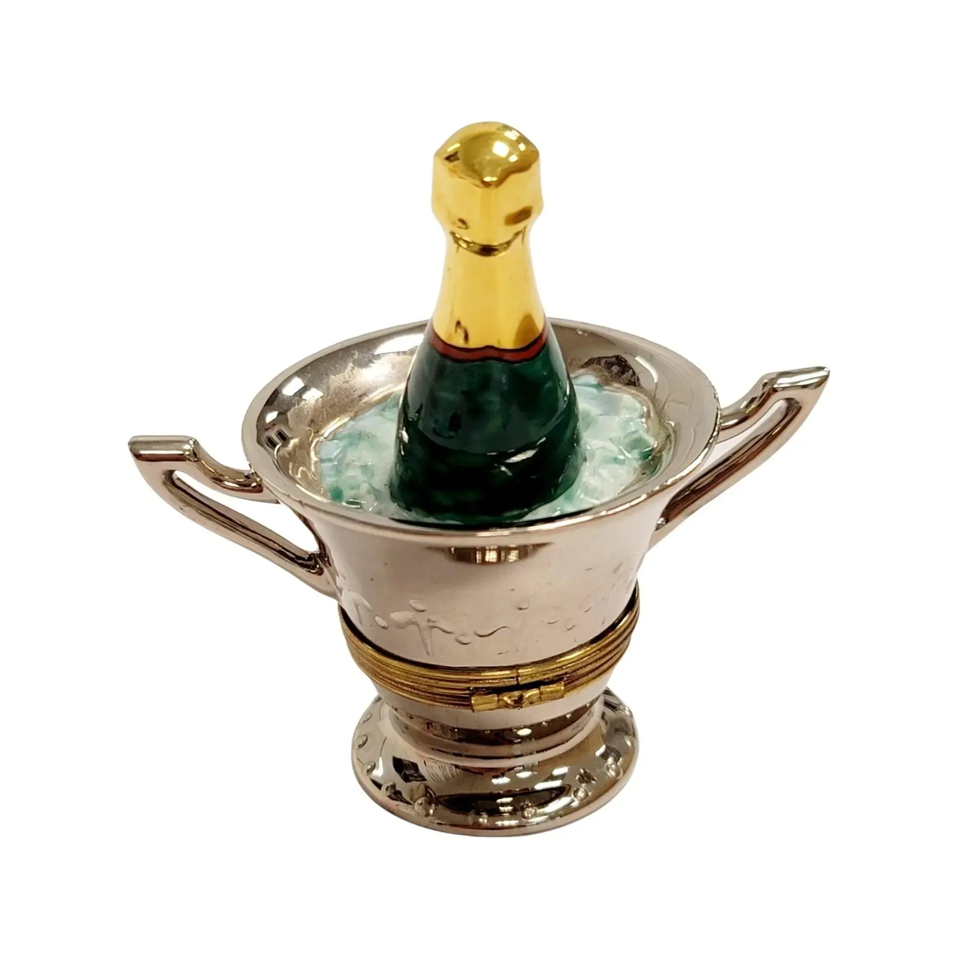 Chaps Silver Champagne Bucket on Ice