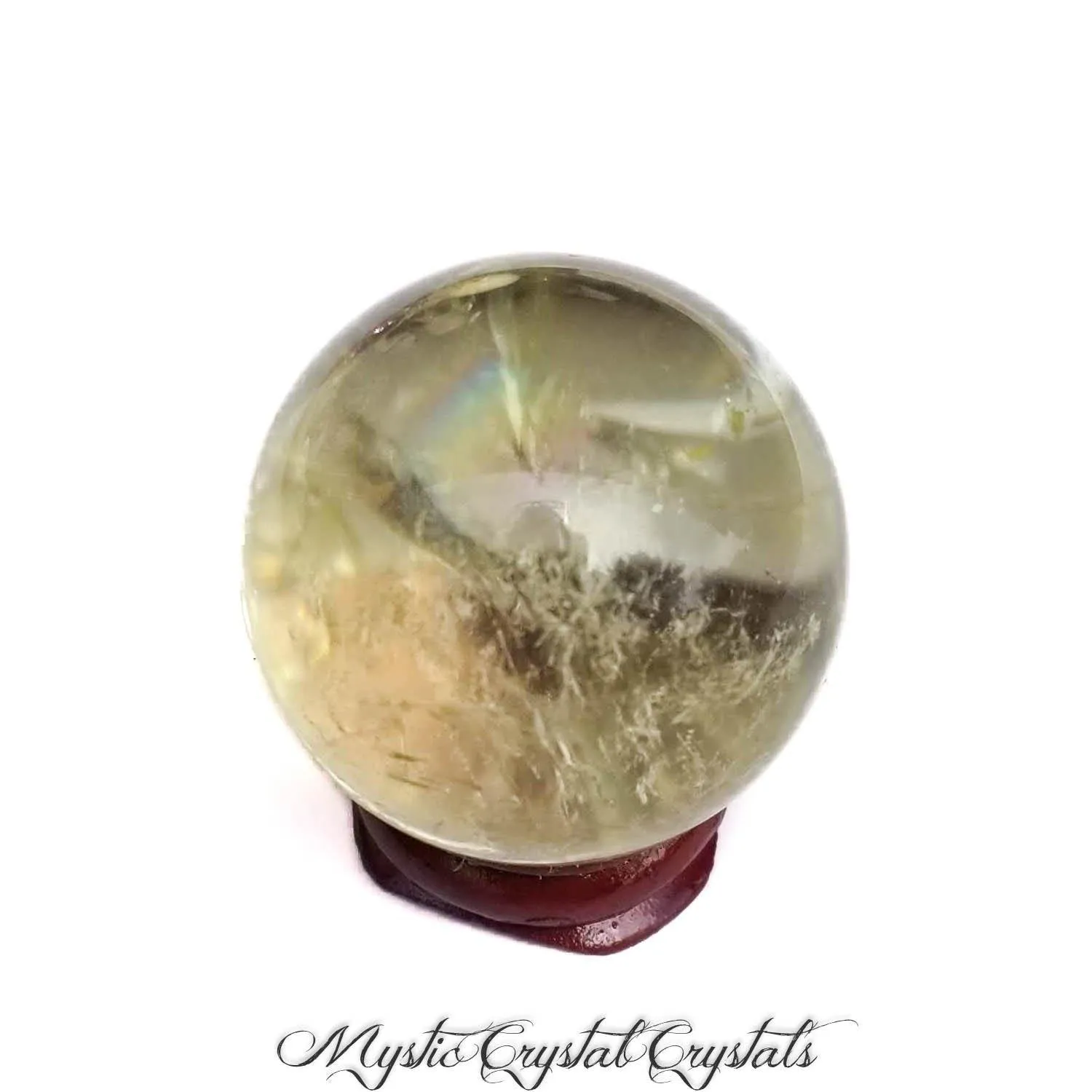 Clear Citrine Sphere/Ball - 36mm