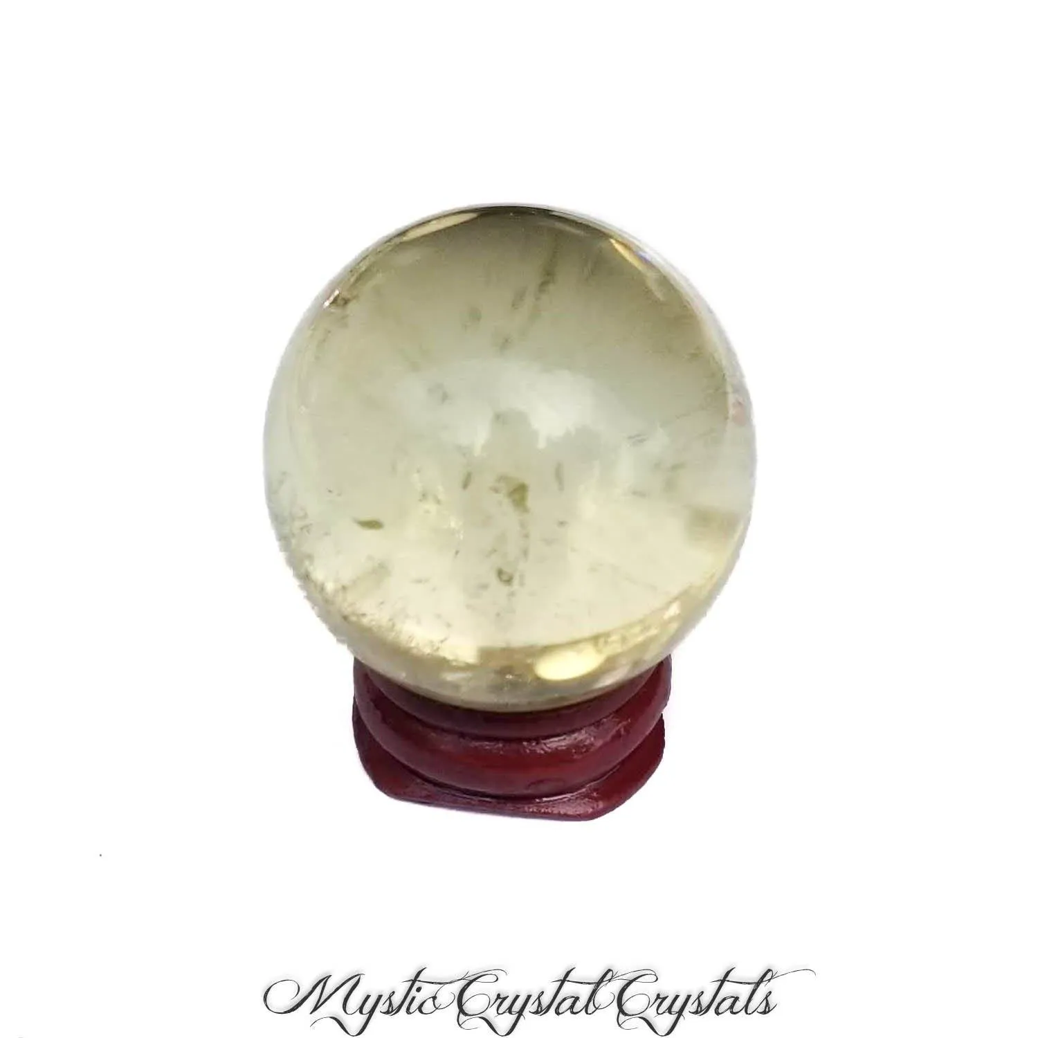 Clear Citrine Sphere/Ball - 36mm