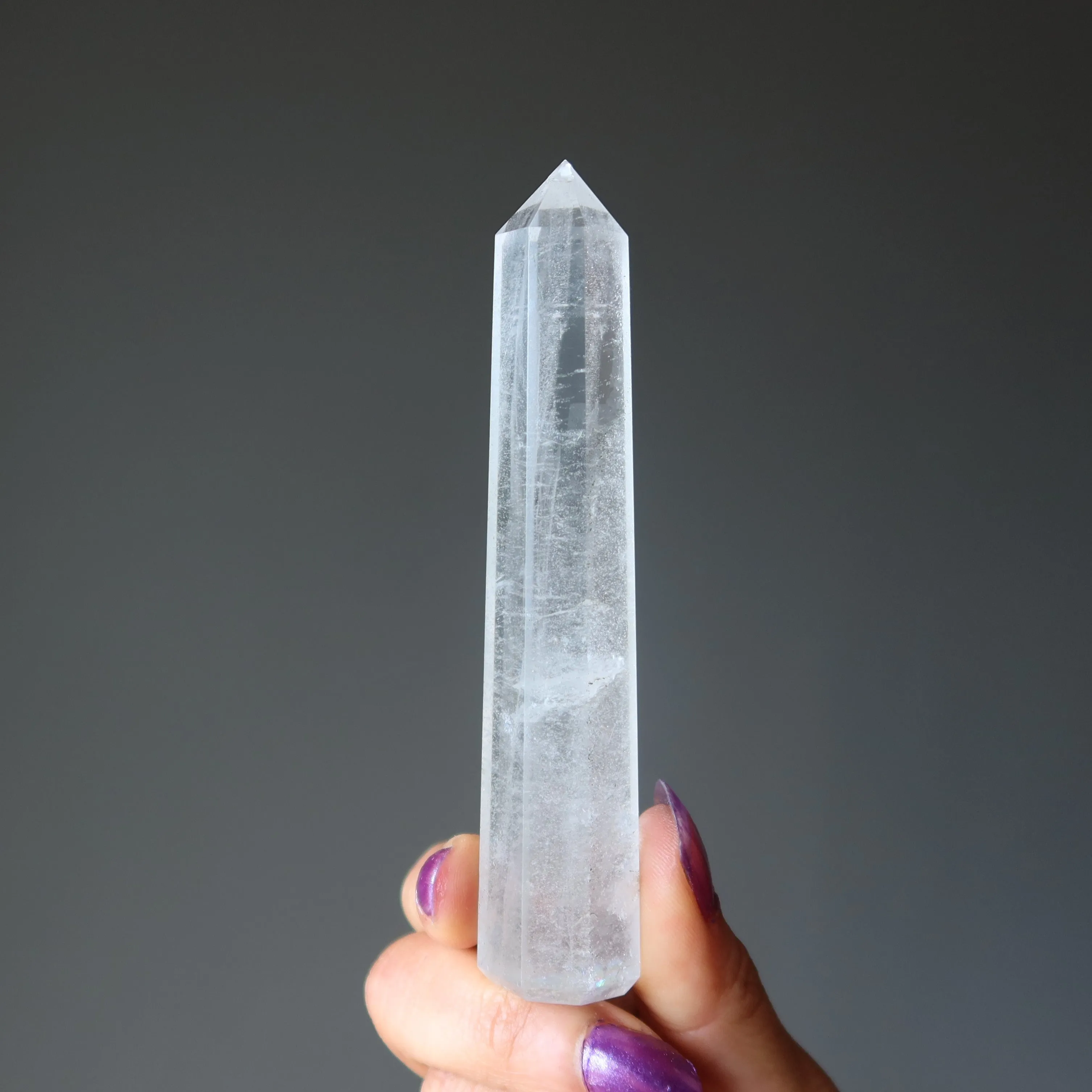 Clear Quartz Tower Wand Crystal Healing Stone