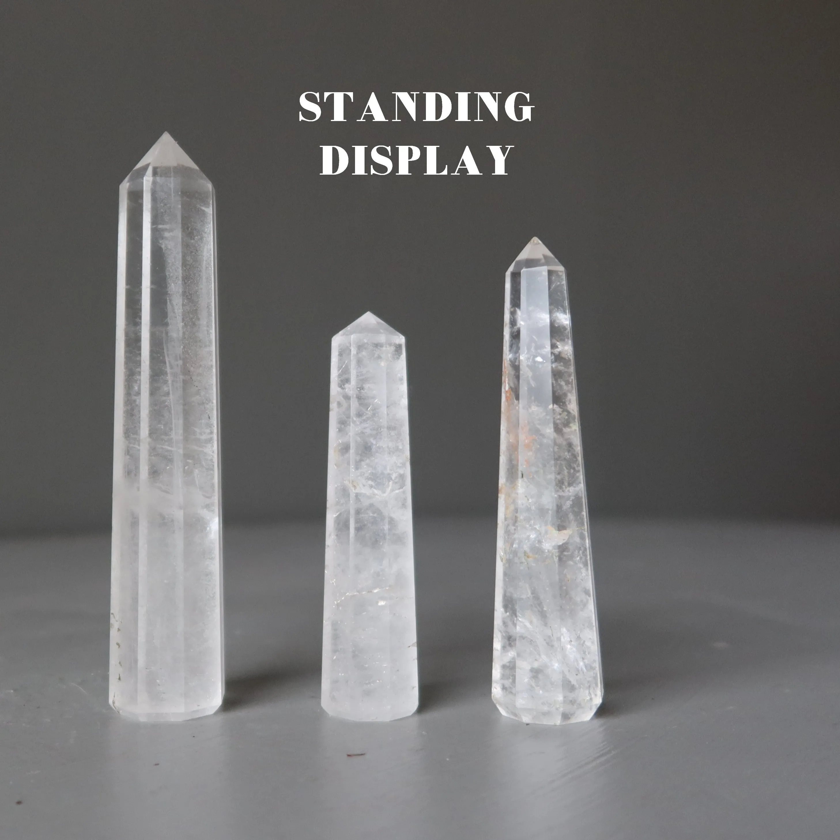 Clear Quartz Tower Wand Crystal Healing Stone