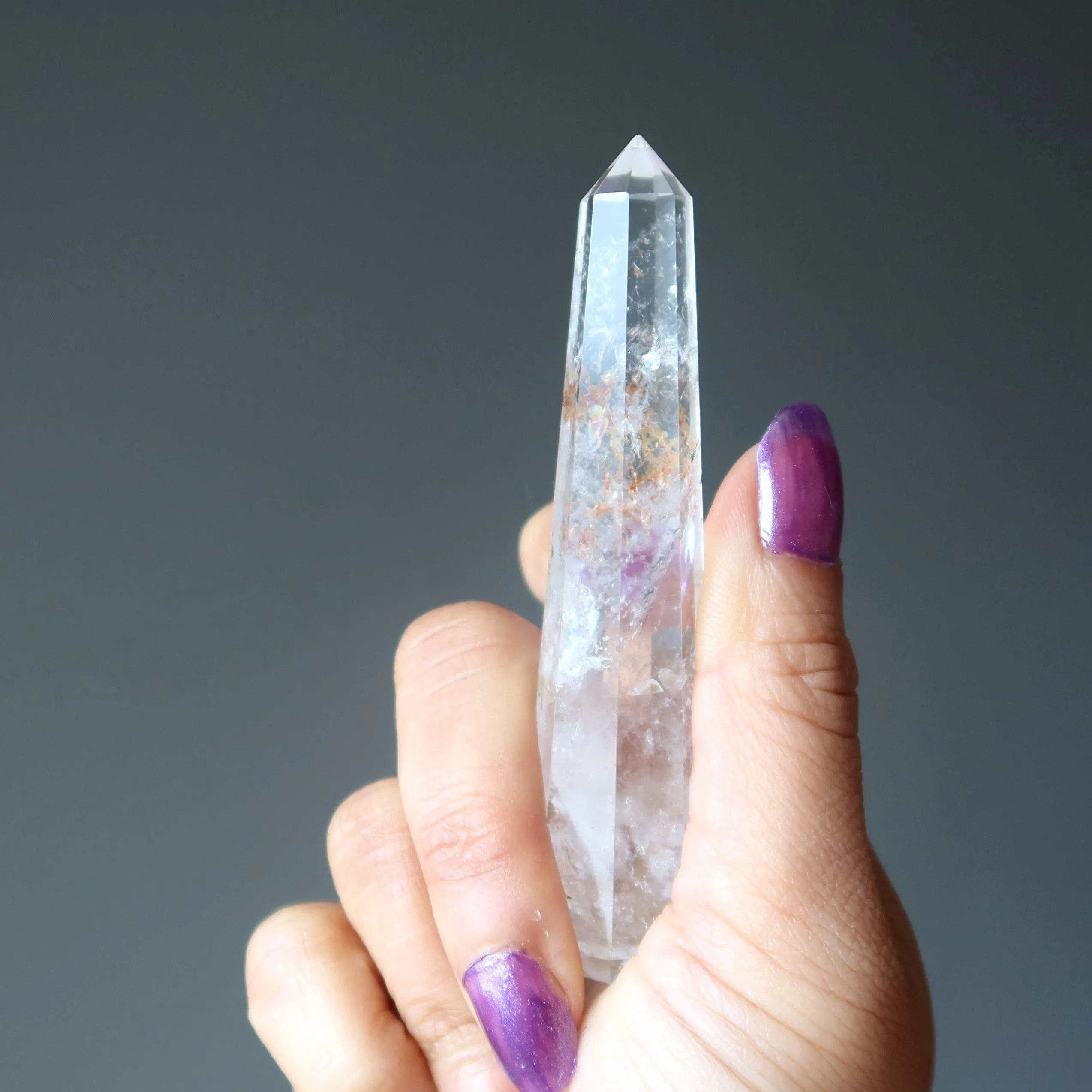 Clear Quartz Tower Wand Crystal Healing Stone