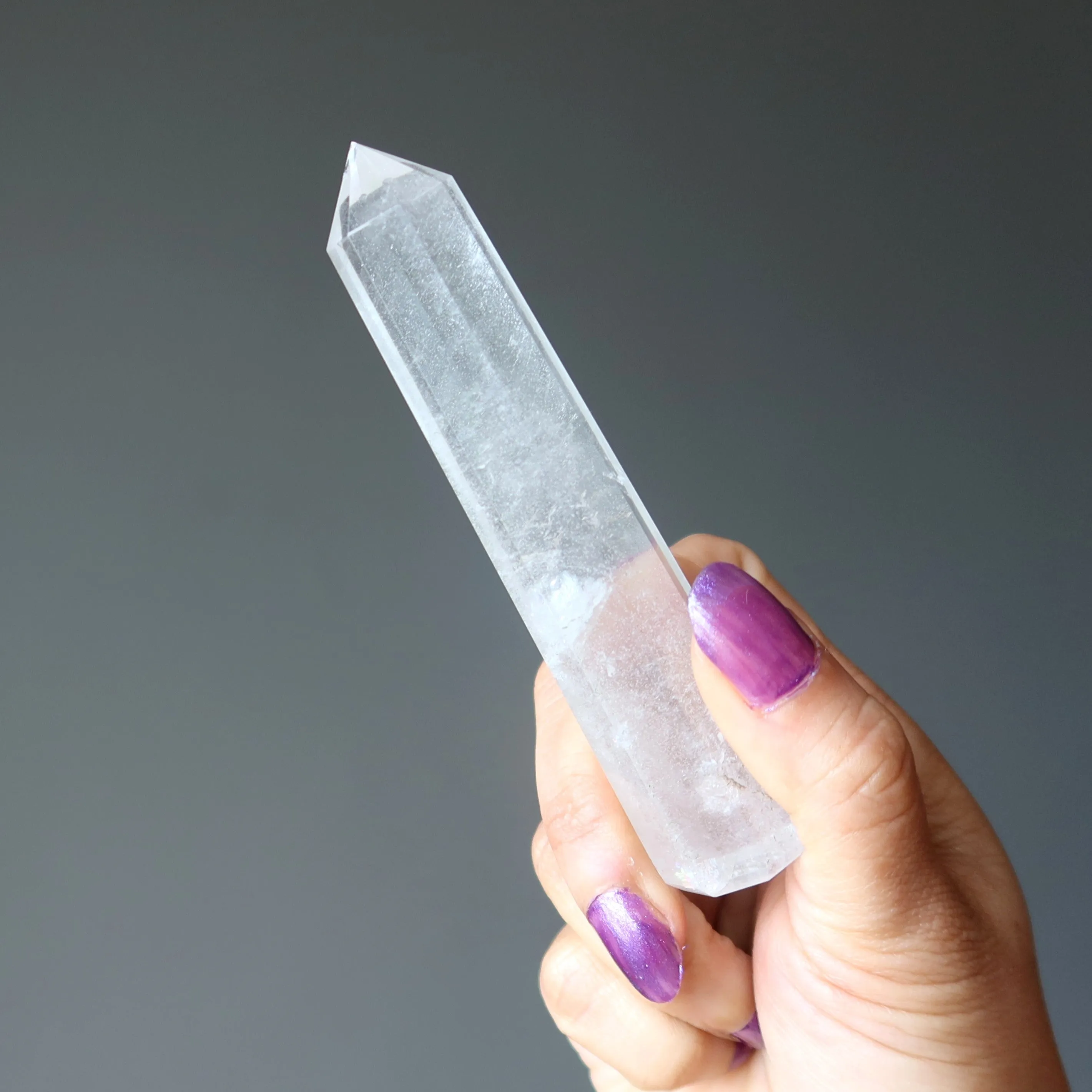 Clear Quartz Tower Wand Crystal Healing Stone