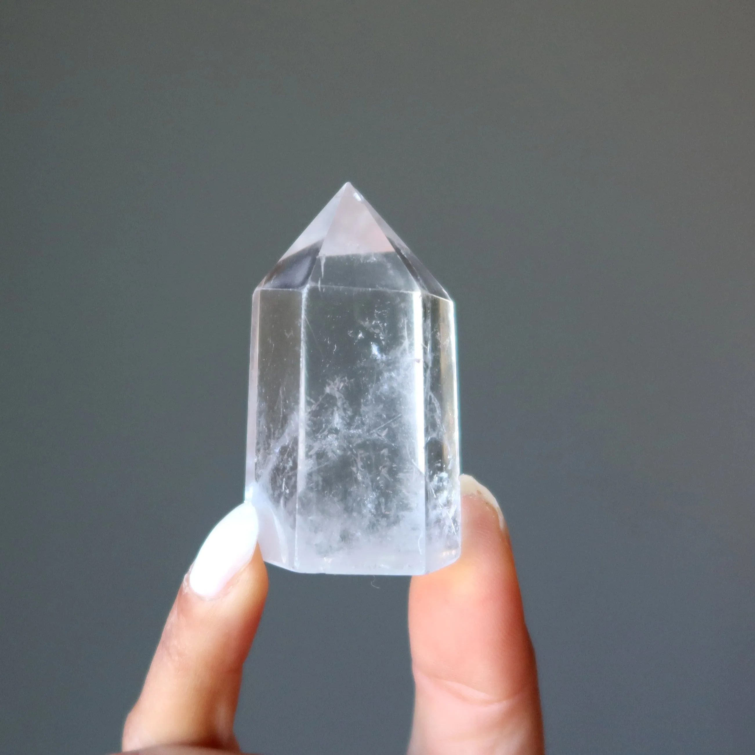 Clear Quartz Tower Wand Crystal Healing Stone