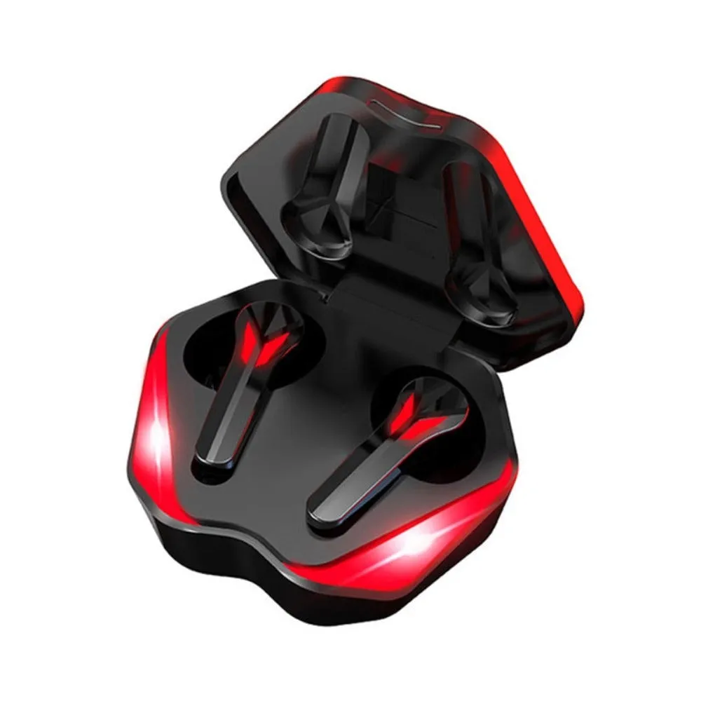 Dragon Red Flame Bluetooth Earbuds