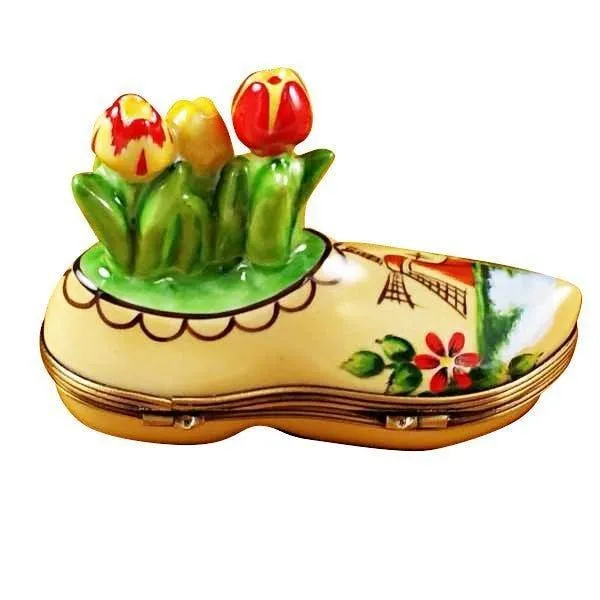 Dutch Clog with Tulips