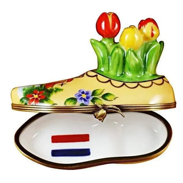 Dutch Clog with Tulips