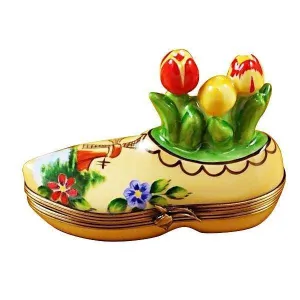 Dutch Clog with Tulips