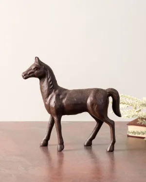 'Equus' Cast Iron Horse Figurine