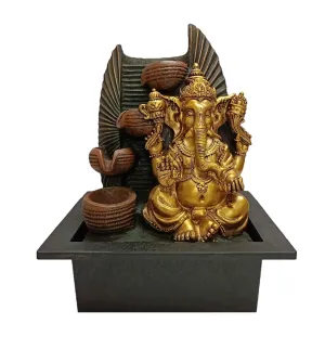 Ethnic Karigari Indoor Fountain and Waterfalls for Home Decor, Living Room Decoration, 34cm