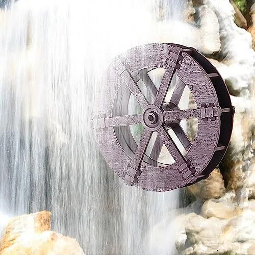 Fashion My Day® Water Fountain Rotation Wheel DIY Water Wheel Model Fountain Feng Shui Wheel 10cm | Home & Garden | Home Decor | Figurine | Figurines