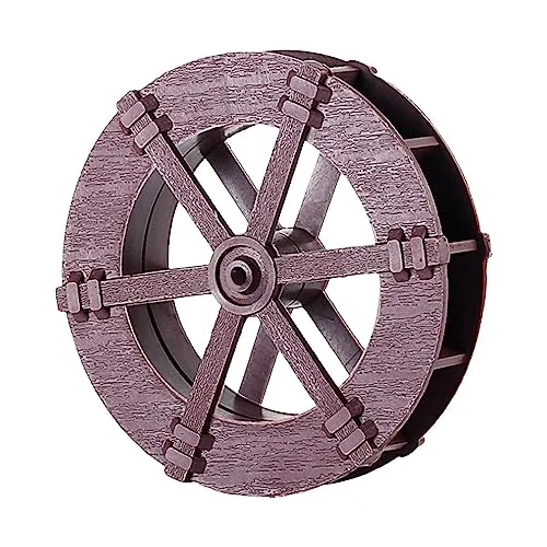 Fashion My Day® Water Fountain Rotation Wheel DIY Water Wheel Model Fountain Feng Shui Wheel 10cm | Home & Garden | Home Decor | Figurine | Figurines