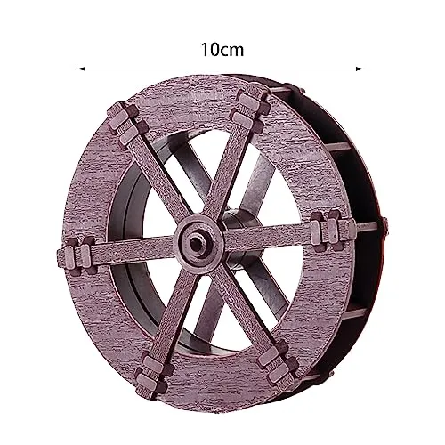 Fashion My Day® Water Fountain Rotation Wheel DIY Water Wheel Model Fountain Feng Shui Wheel 10cm | Home & Garden | Home Decor | Figurine | Figurines