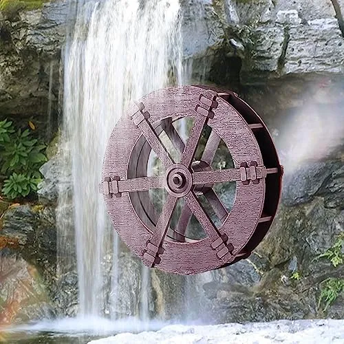 Fashion My Day® Water Fountain Rotation Wheel DIY Water Wheel Model Fountain Feng Shui Wheel 10cm | Home & Garden | Home Decor | Figurine | Figurines