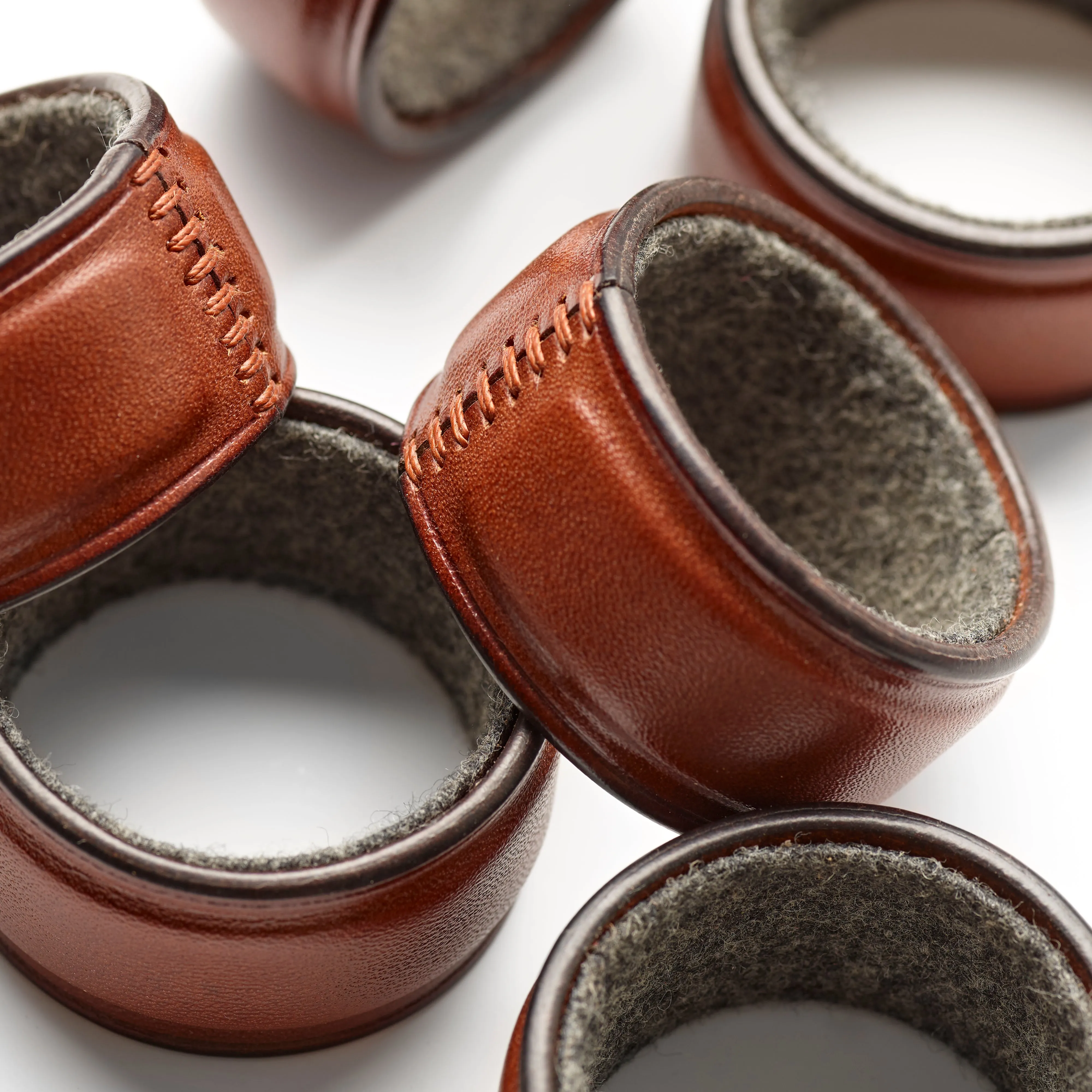 Fox X Buttero Leather Napkin Ring