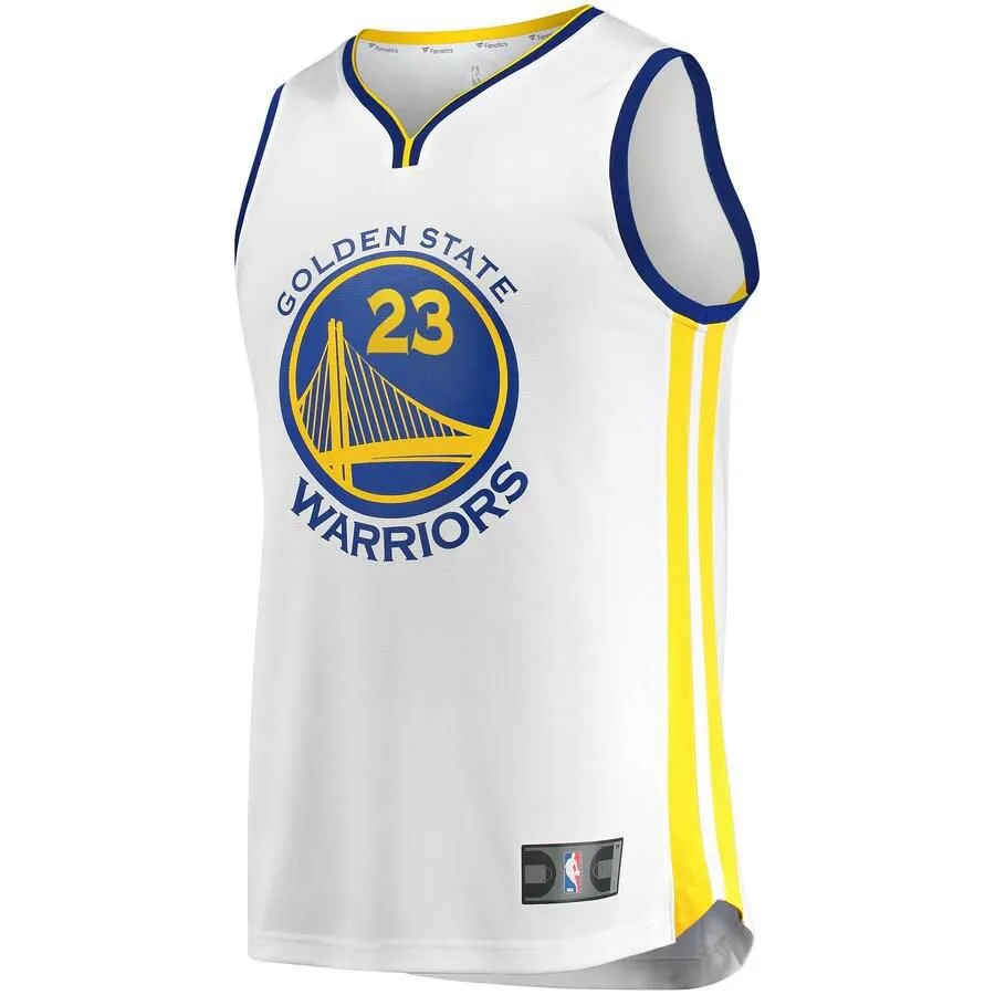 Golden State Warriors Draymond Green Fanatics Branded Replica Fast Break Player Association Jersey Kids - White | Ireland G6615D0