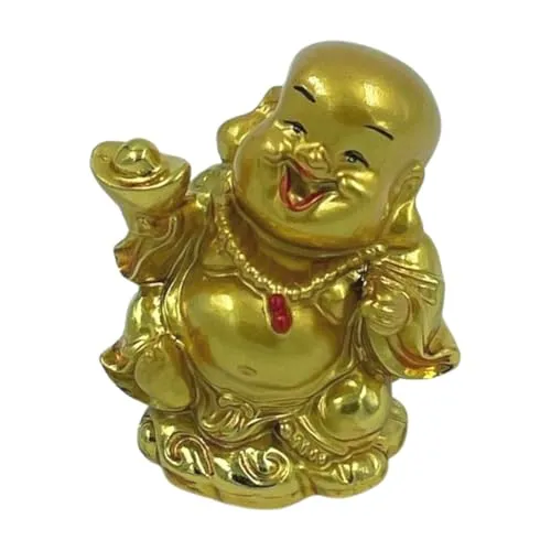 GoldenLaughingBuddha|FengShuidecor|goodluckstatue|homedecor|officedecor|prosperitygift|wealthcharm|spiritualdecor|positiveenergy|joyfulBuddha|meditationdecor|Abundance|Success