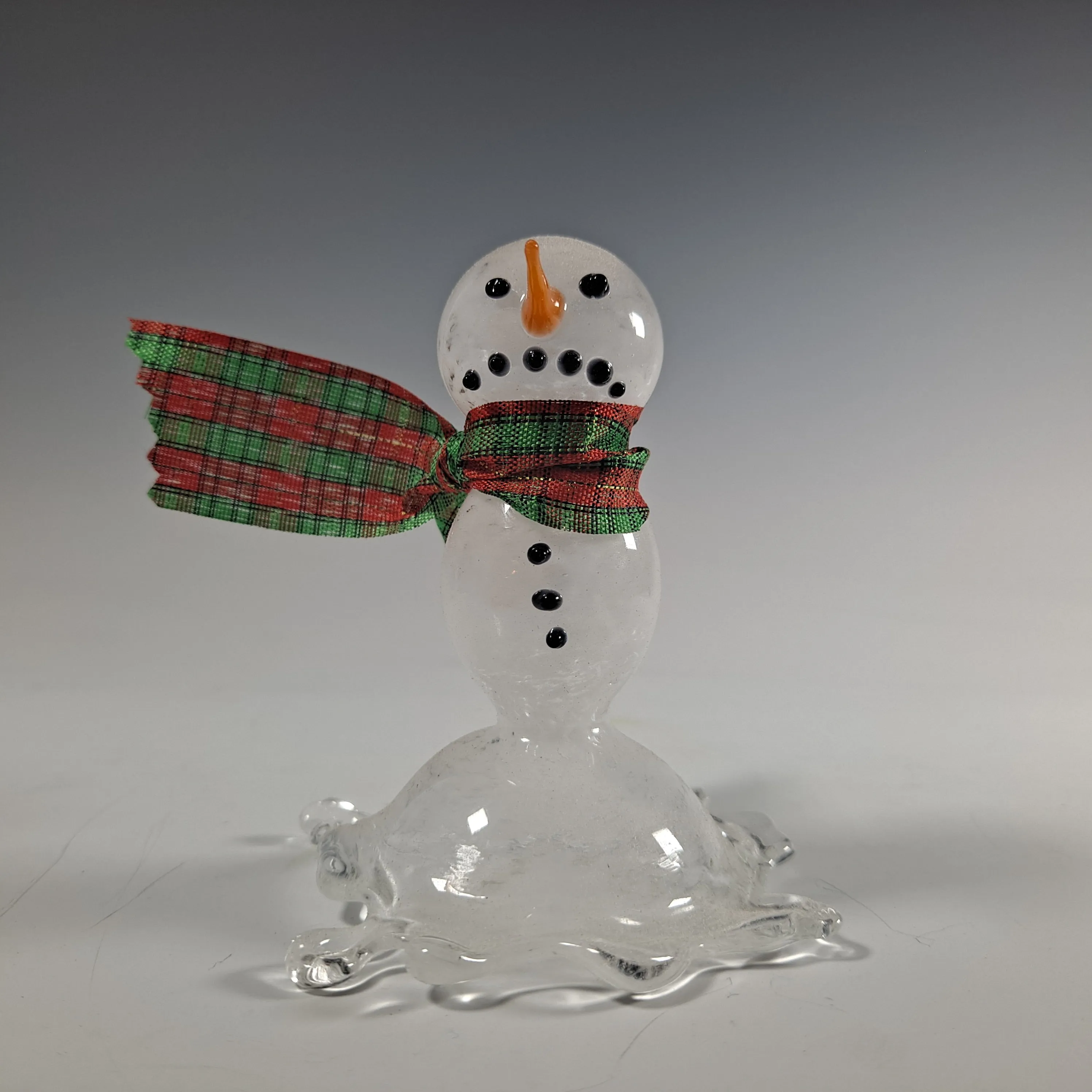 Handblown Glass Snowman Ornament & Figurine Collection