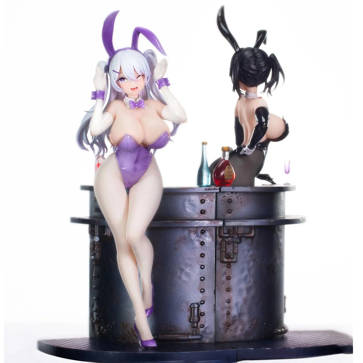 HiPlay BearPanda Asanagi Thermochromic Paint 3D Crystal Eyes Bunny Girl Shia Anime Figurine