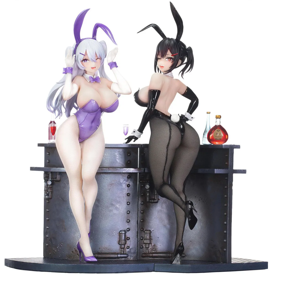 HiPlay BearPanda Asanagi Thermochromic Paint 3D Crystal Eyes Bunny Girl Shia Anime Figurine