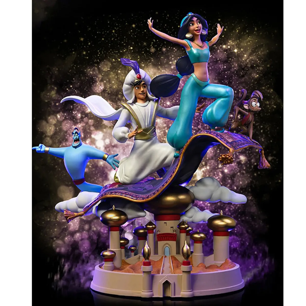 HiPlay Iron Studios, Aladdin and Jasmine Deluxe Edition, Statue