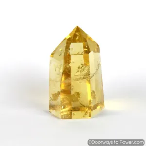 John of God Blessed Citrine Abundance Casa Crystal Point