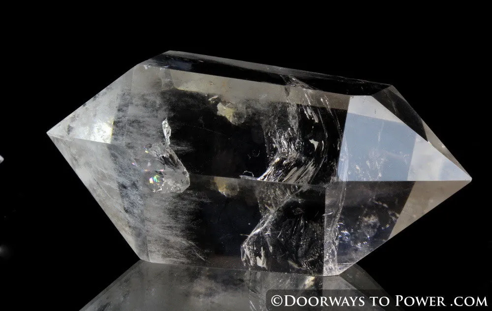 John of God Citrine Double Terminated Casa Crystal - Manifest Spirit