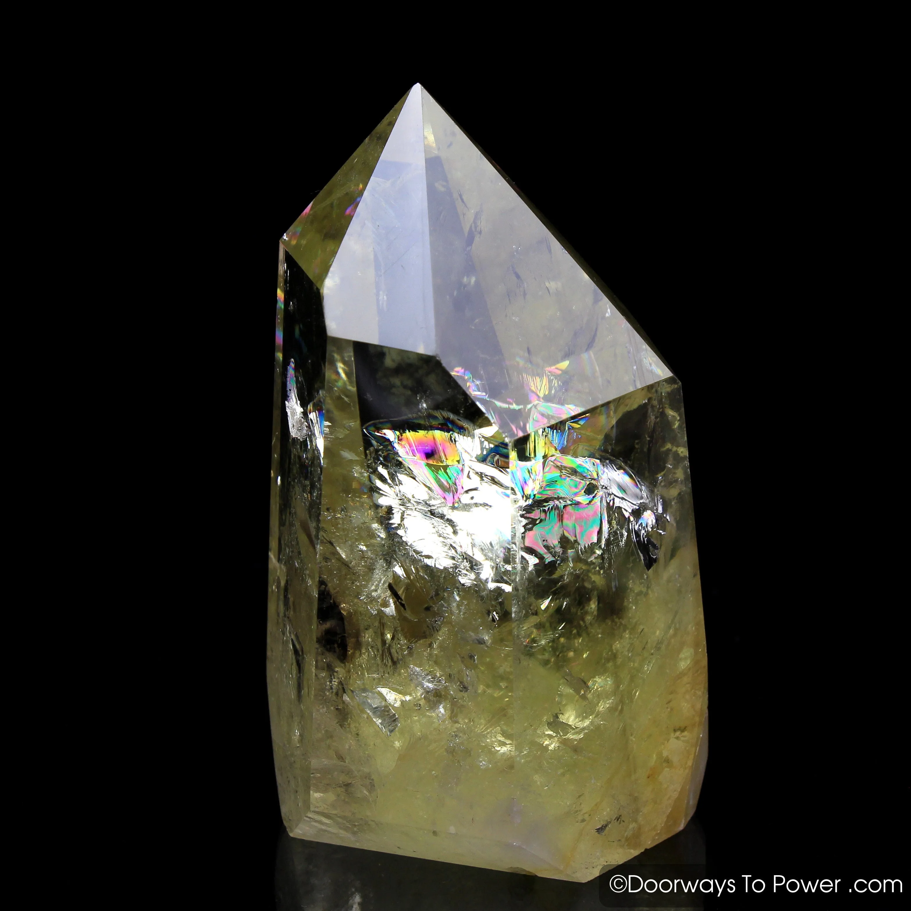 John of God Crystal Citrine Abundance Casa Crystal 'Manifest Spirit'