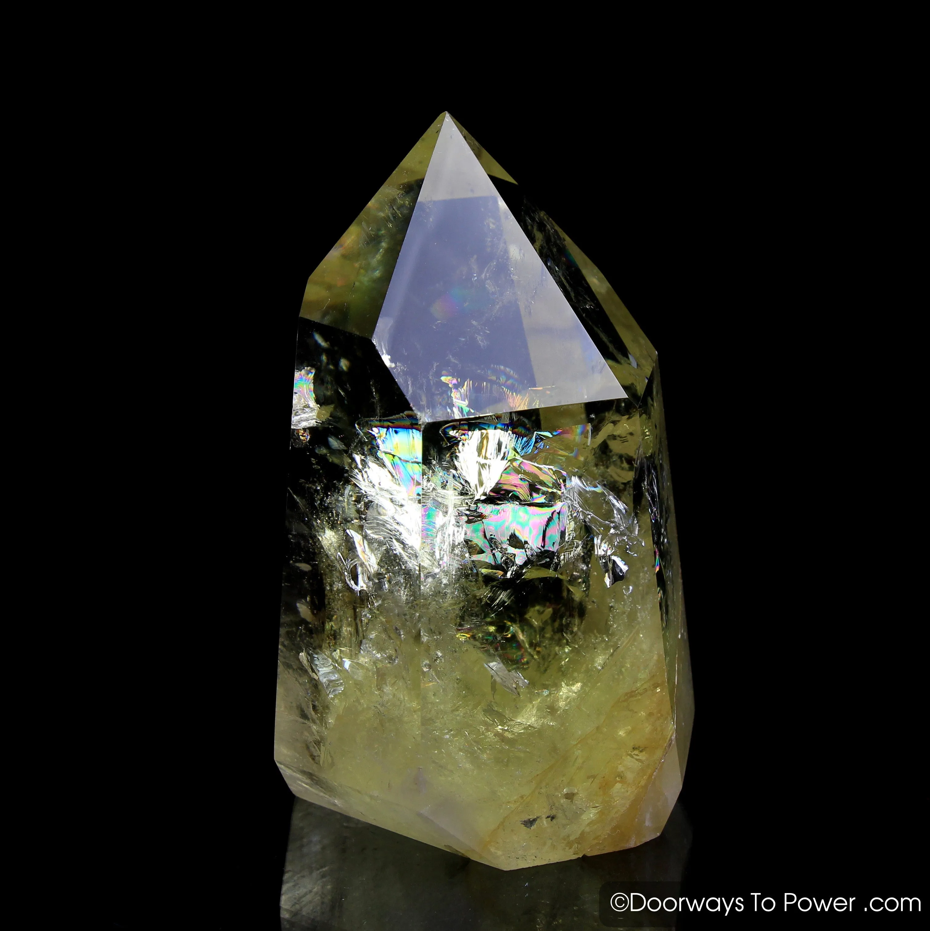 John of God Crystal Citrine Abundance Casa Crystal 'Manifest Spirit'