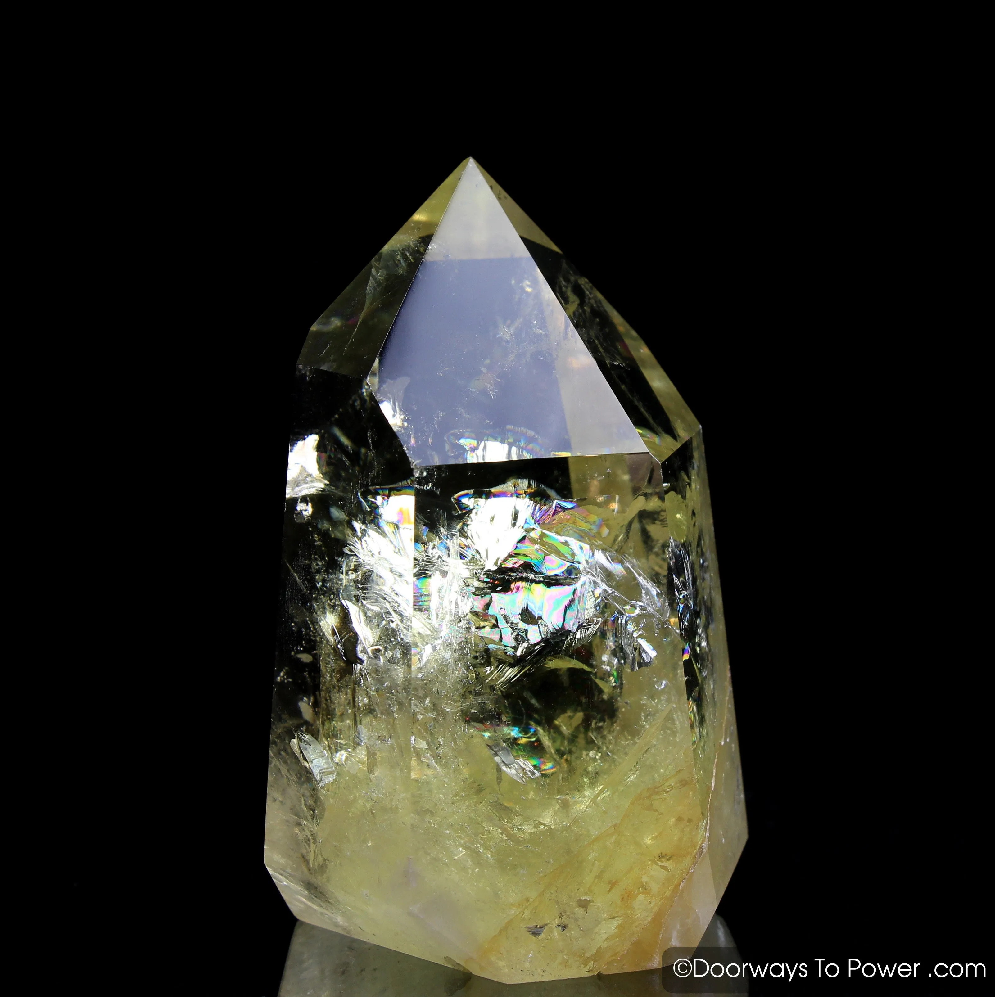 John of God Crystal Citrine Abundance Casa Crystal 'Manifest Spirit'