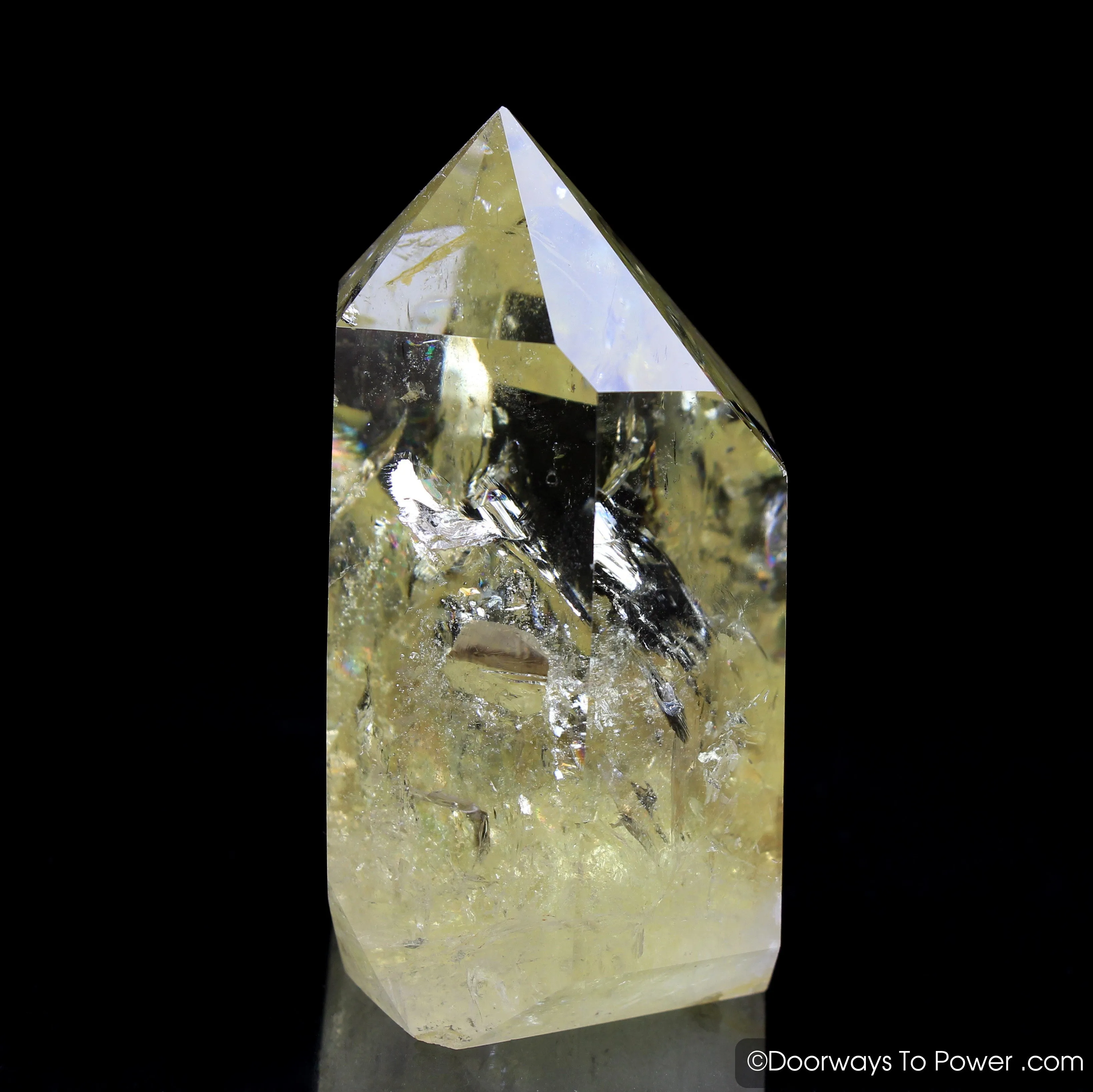 John of God Crystal Citrine Abundance Casa Crystal 'Manifest Spirit'