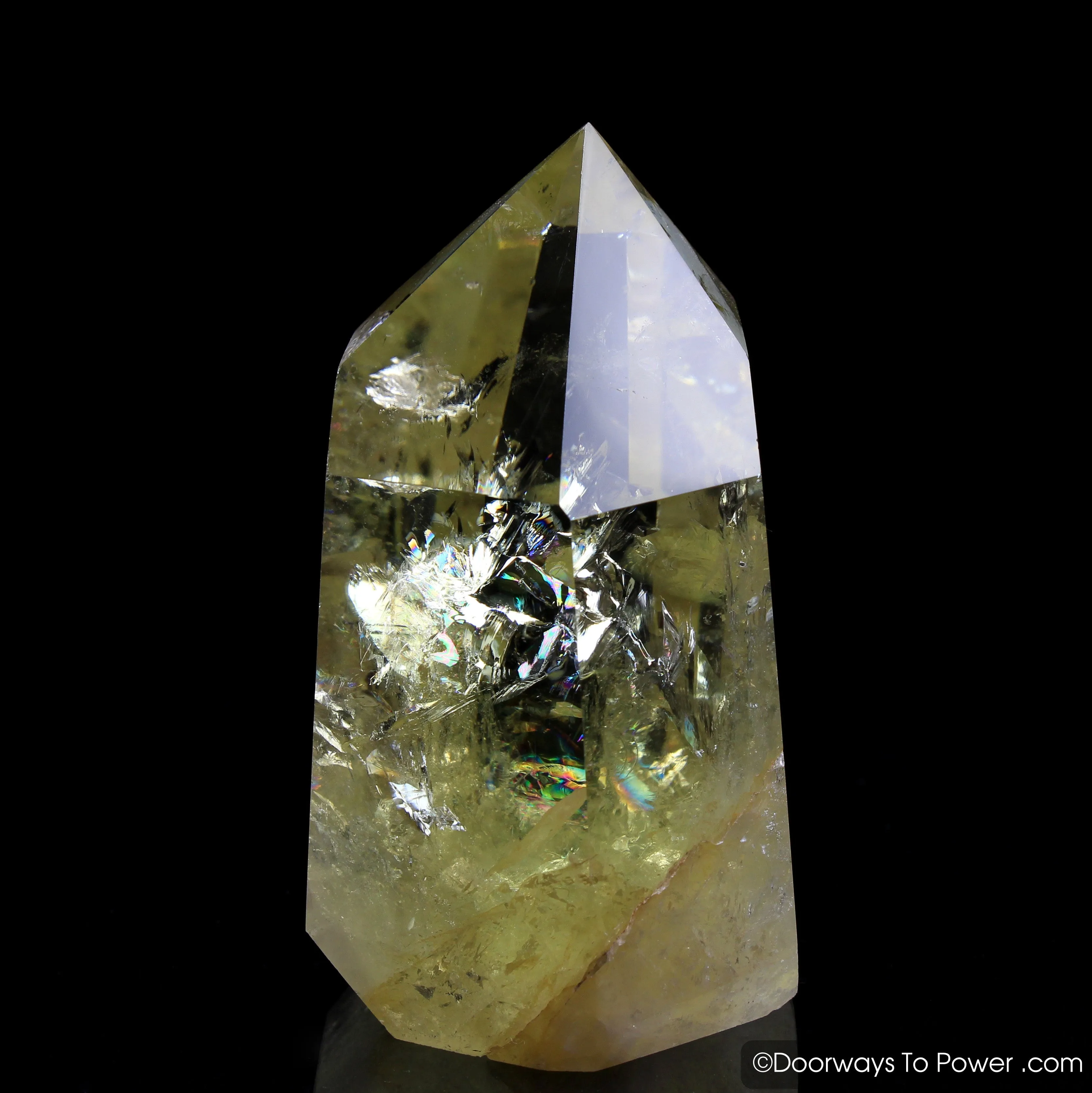 John of God Crystal Citrine Abundance Casa Crystal 'Manifest Spirit'