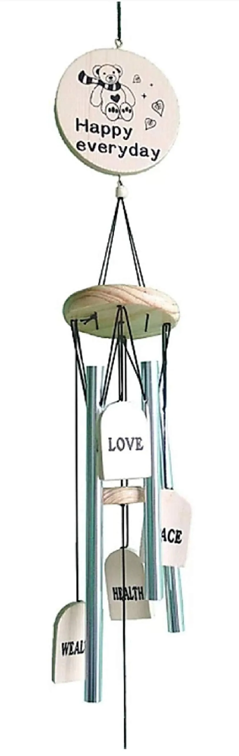 Love Kart Stainless Steel Wind Chime (35 inch, Multicolour)