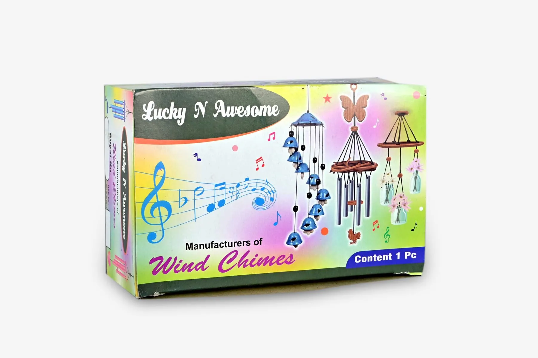 Lucky Antique Radha Krishna Wind Chimes - Serene Sound for Home and Office Decor, Ideal for Interior and Exterior Spaces, Perfect Gift (Recommended by Feng Shui and Vastu)