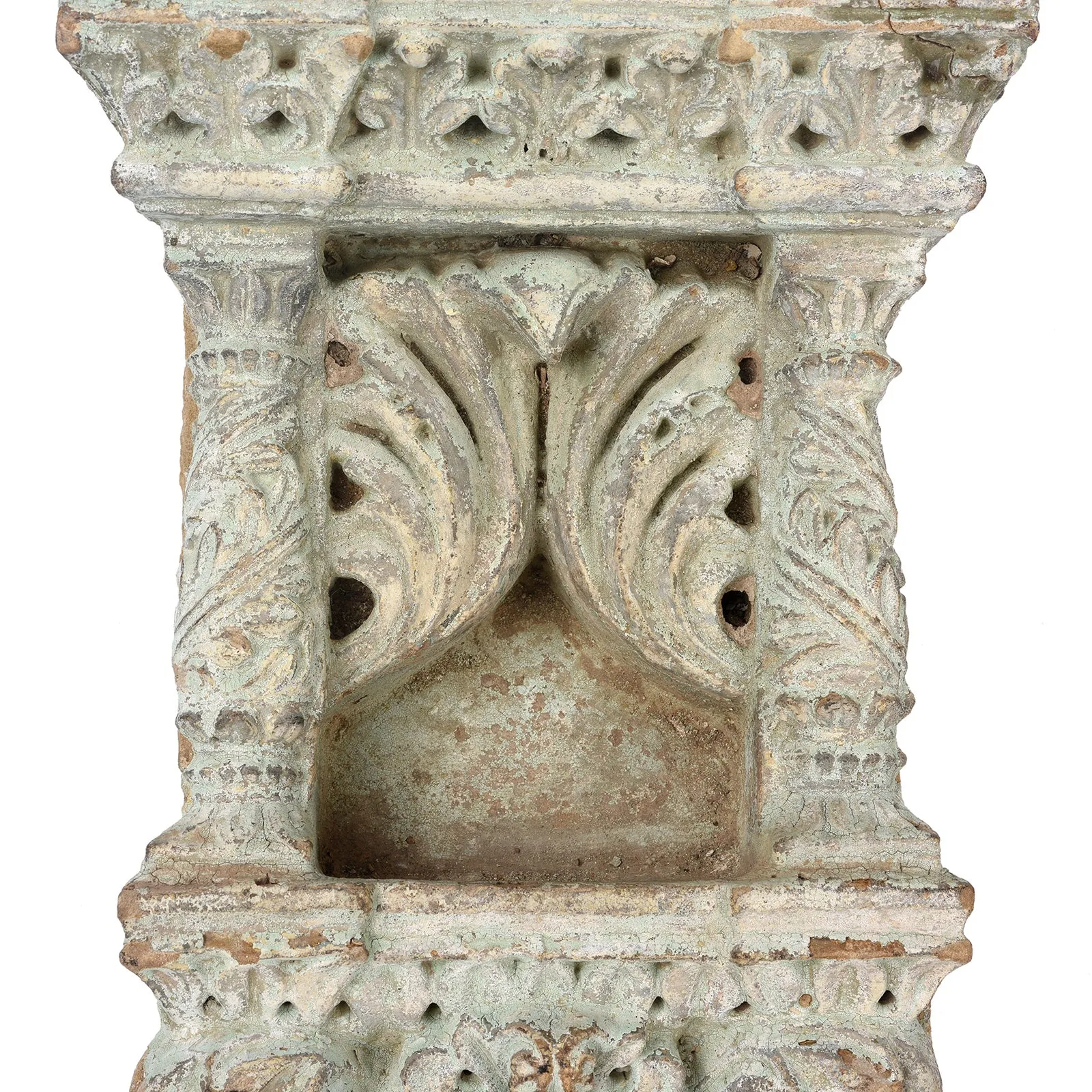 Old Stone Lamp Niche From Gujarat - 19th Century