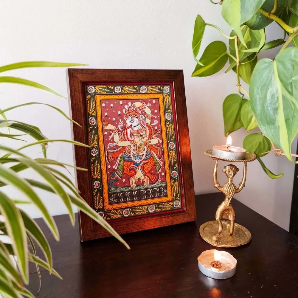 Pattachitra Dancing Ganesha Gift Box