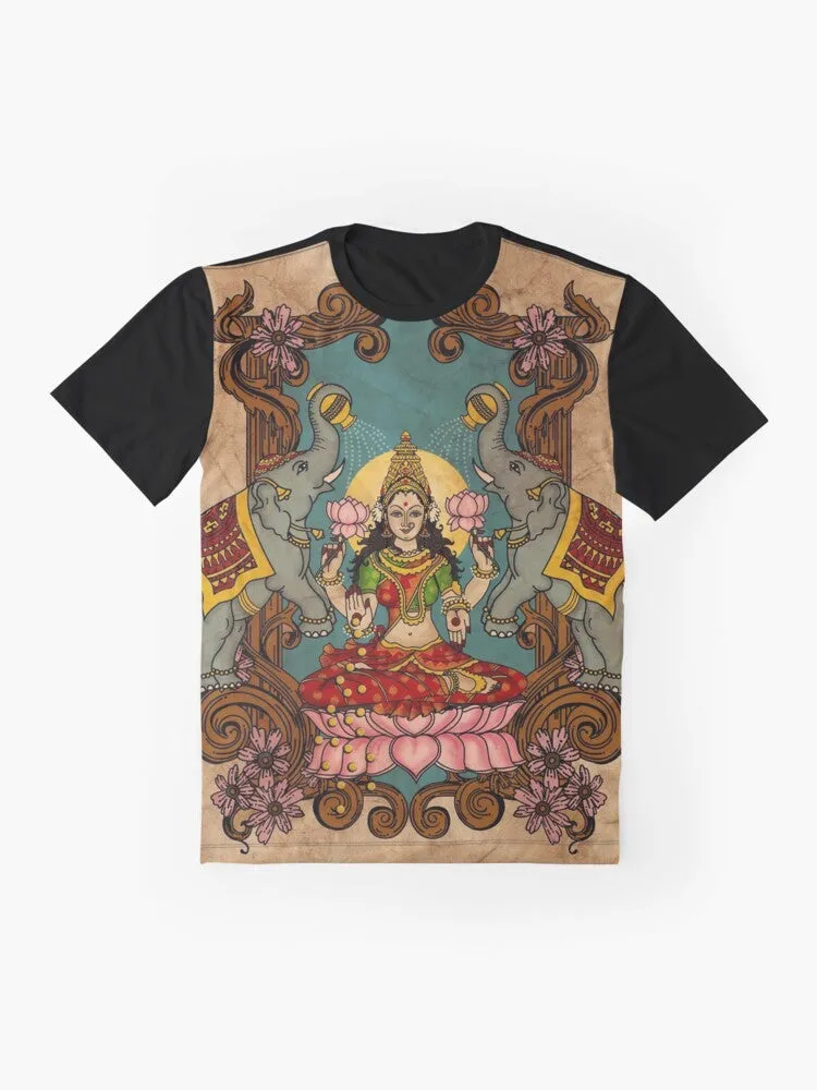 "Lakshmi - Goddess of Wealth Graphic T-Shirt"