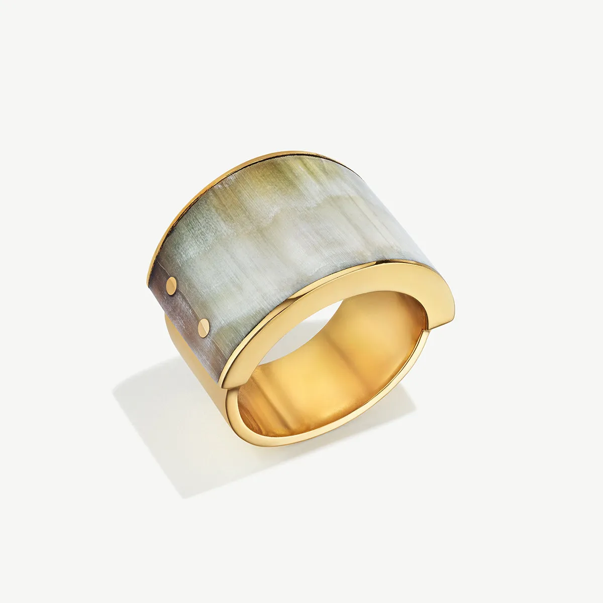 Sana Horn Band Ring