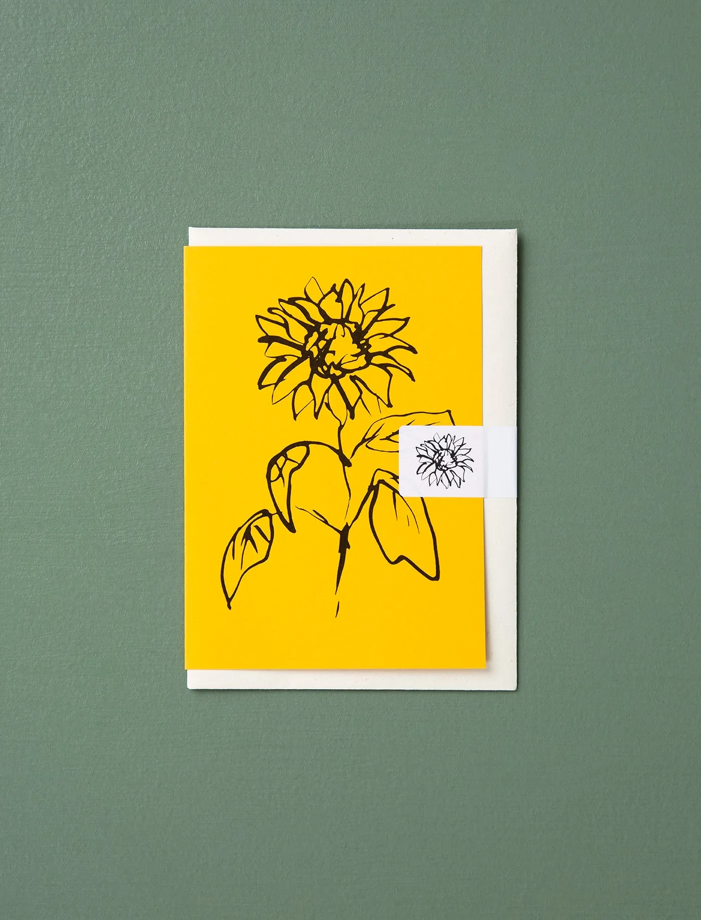 Sunflower Greeting Card